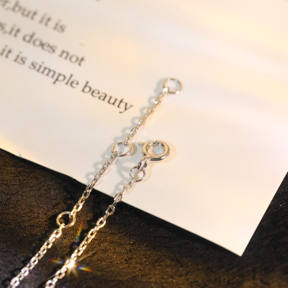 Mystic SUN MOTIF PINK MOP SILVER BRACELET