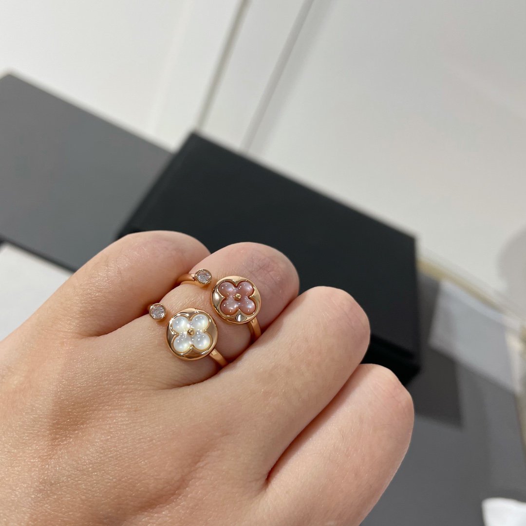 Mystic SUN 1 DIAMOND PINK MOP RING