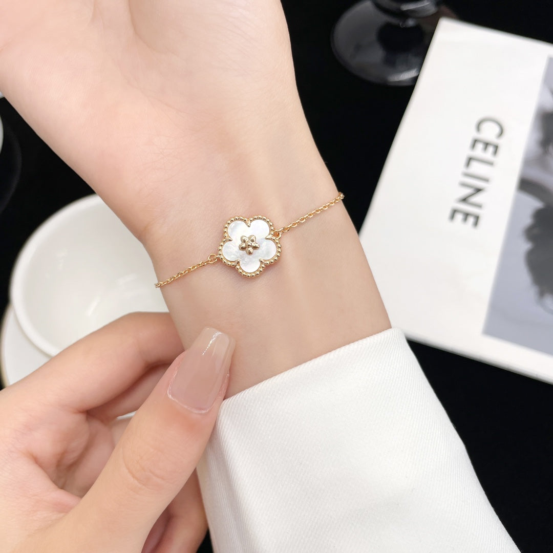 Mystic LUCKY SPRING ROSE GOLD MOP BRACELET