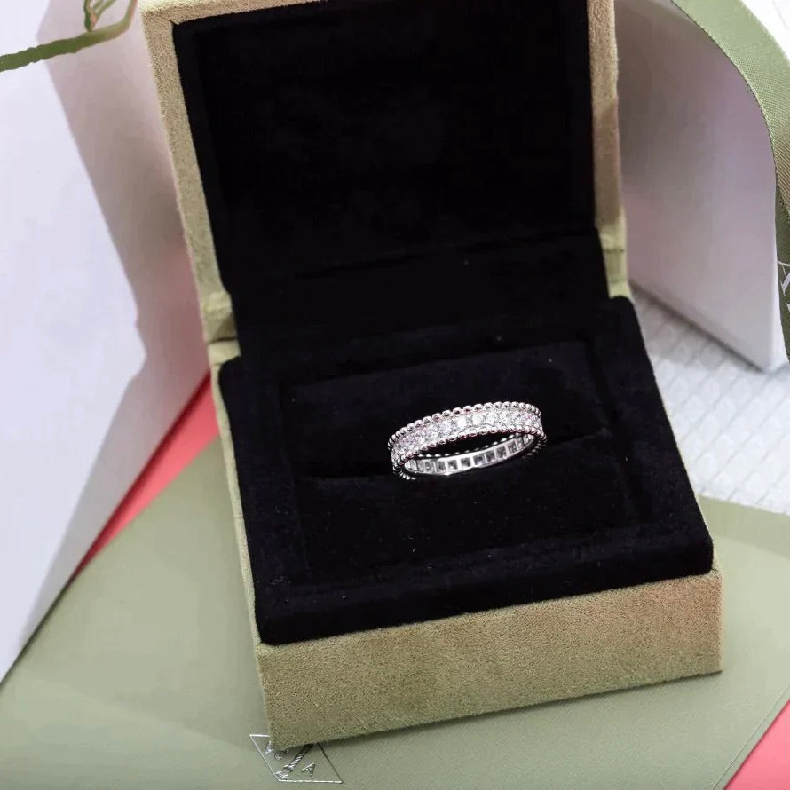 Mystic PERLEE DIAMOND SILVER RING