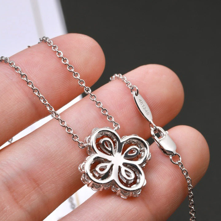 Mystic LOOP NECKLACE FULL MOTIF DIAMOND 16MM MULTIPLE COLORS