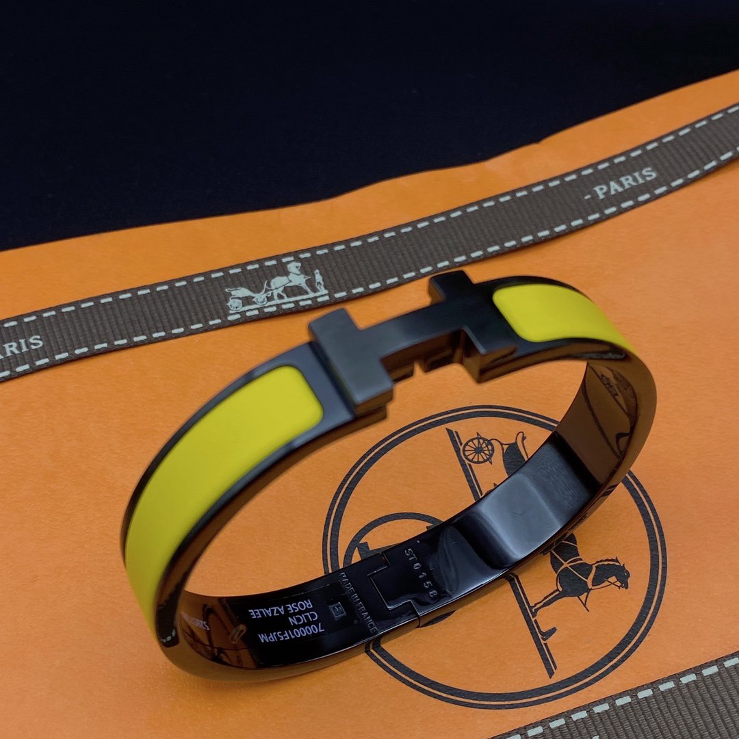 Mystic CLIC HM SO BLACK YELLOW BRACELET