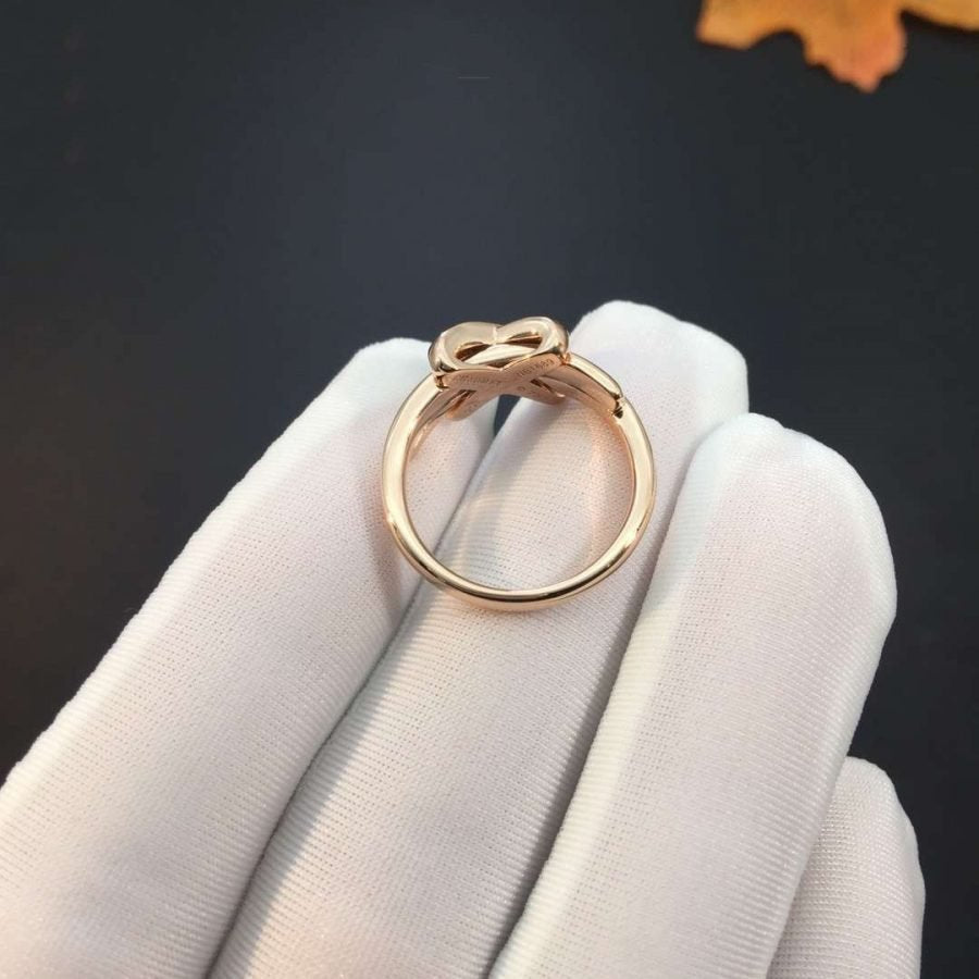 Mystic JEUX DE PINK GOLD DIAMOND RING