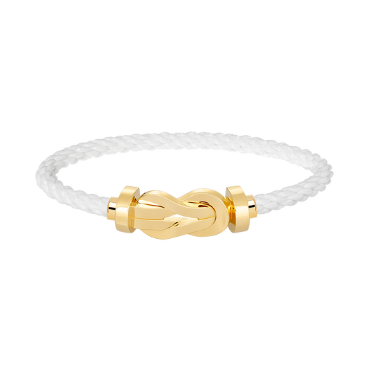 Mystic CHANCE LARGE 8 FIGURE BUCKLE NO DIAMOND BRACELET GOLD