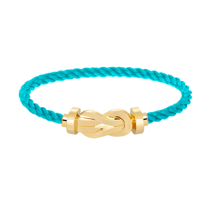 Mystic CHANCE LARGE 8 FIGURE BUCKLE NO DIAMOND BRACELET GOLD