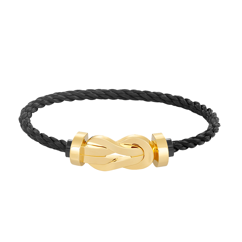 Mystic CHANCE LARGE 8 FIGURE BUCKLE NO DIAMOND BRACELET GOLD