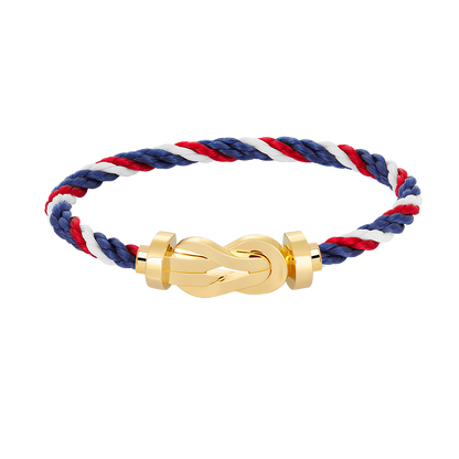 Mystic CHANCE LARGE 8 FIGURE BUCKLE NO DIAMOND BRACELET GOLD
