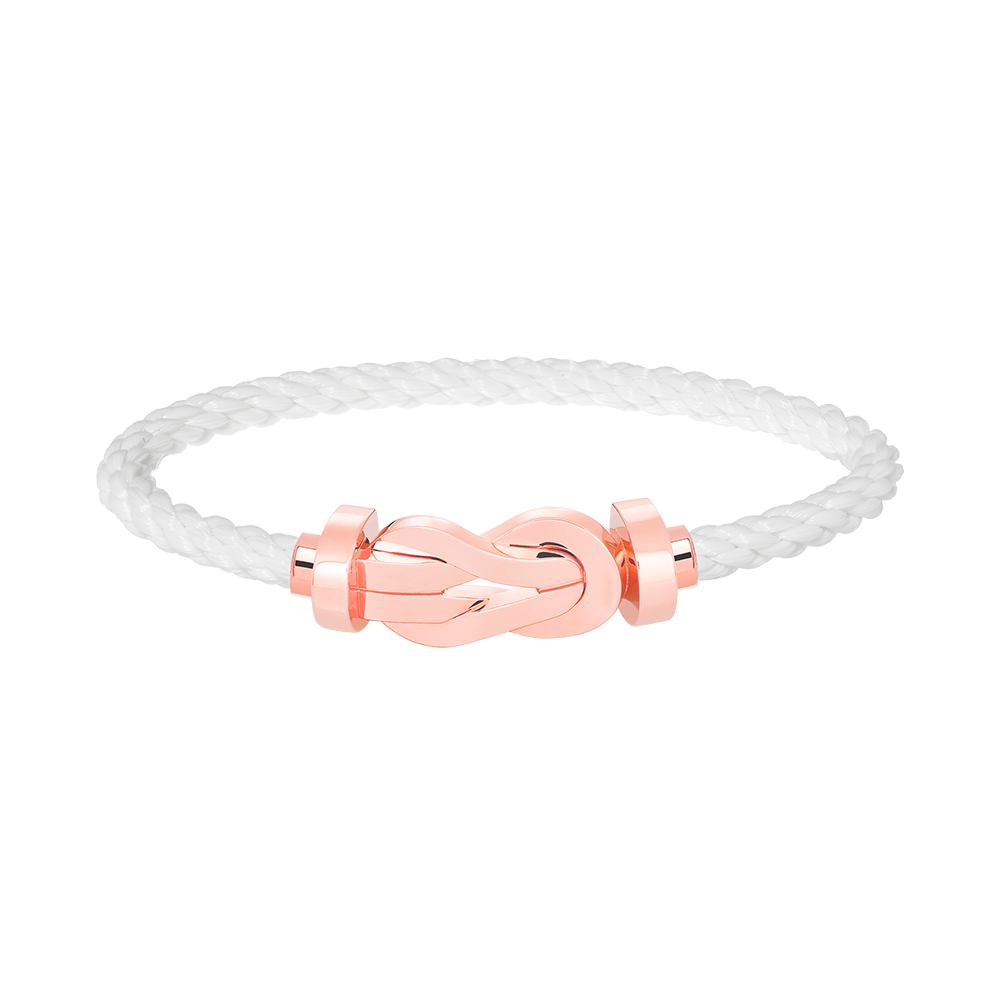 Mystic CHANCE LARGE 8 FIGURE BUCKLE NO DIAMOND BRACELET ROSE GOLD