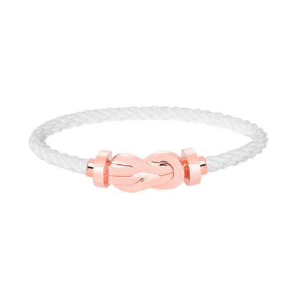 Mystic CHANCE LARGE 8 FIGURE BUCKLE NO DIAMOND BRACELET ROSE GOLD