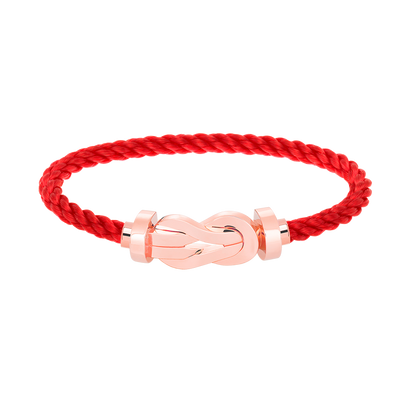 Mystic CHANCE LARGE 8 FIGURE BUCKLE NO DIAMOND BRACELET ROSE GOLD