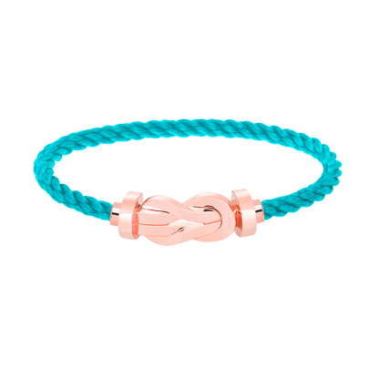 Mystic CHANCE LARGE 8 FIGURE BUCKLE NO DIAMOND BRACELET ROSE GOLD