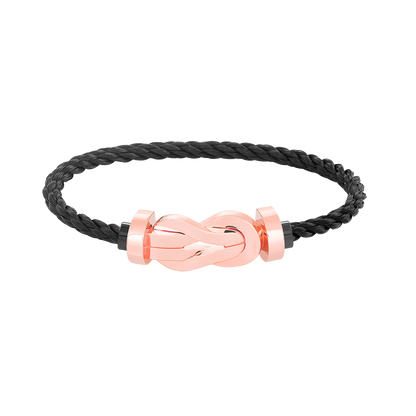 Mystic CHANCE LARGE 8 FIGURE BUCKLE NO DIAMOND BRACELET ROSE GOLD
