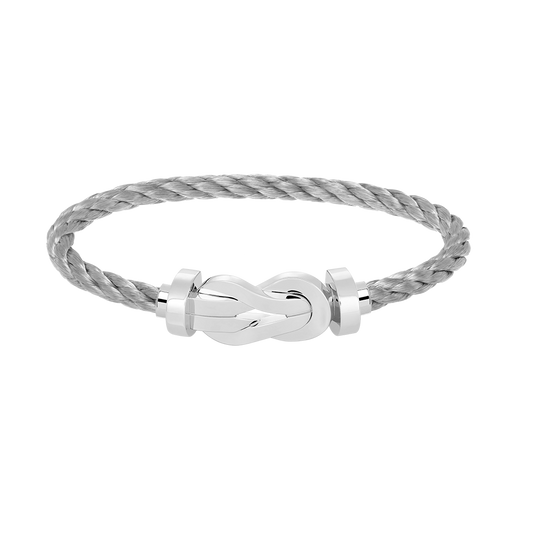Mystic CHANCE LARGE 8 FIGURE BUCKLE NO DIAMOND BRACELET SILVER