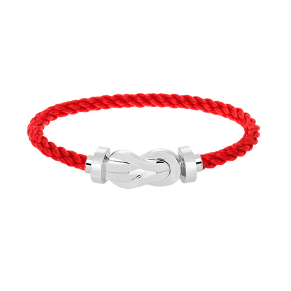 Mystic CHANCE LARGE 8 FIGURE BUCKLE NO DIAMOND BRACELET SILVER
