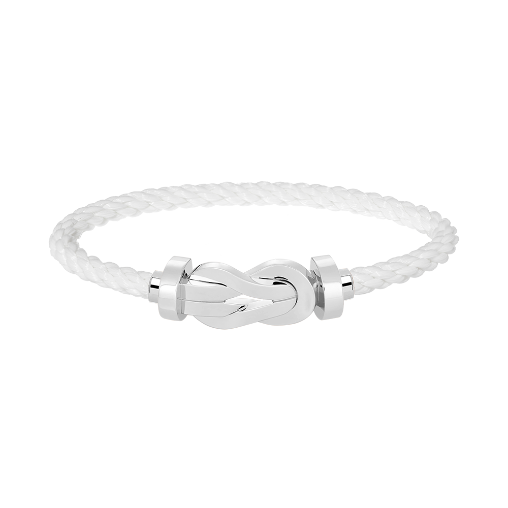 Mystic CHANCE LARGE 8 FIGURE BUCKLE NO DIAMOND BRACELET SILVER