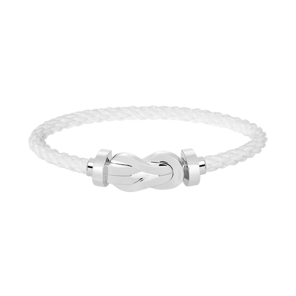 Mystic CHANCE LARGE 8 FIGURE BUCKLE NO DIAMOND BRACELET SILVER