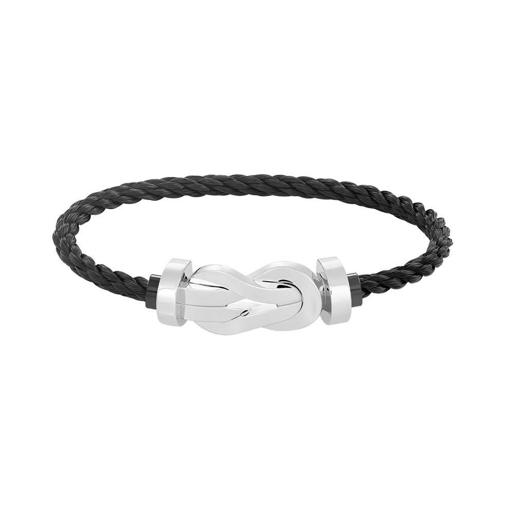 Mystic CHANCE LARGE 8 FIGURE BUCKLE NO DIAMOND BRACELET SILVER