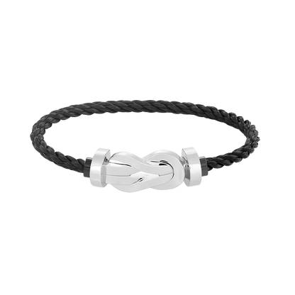 Mystic CHANCE LARGE 8 FIGURE BUCKLE NO DIAMOND BRACELET SILVER