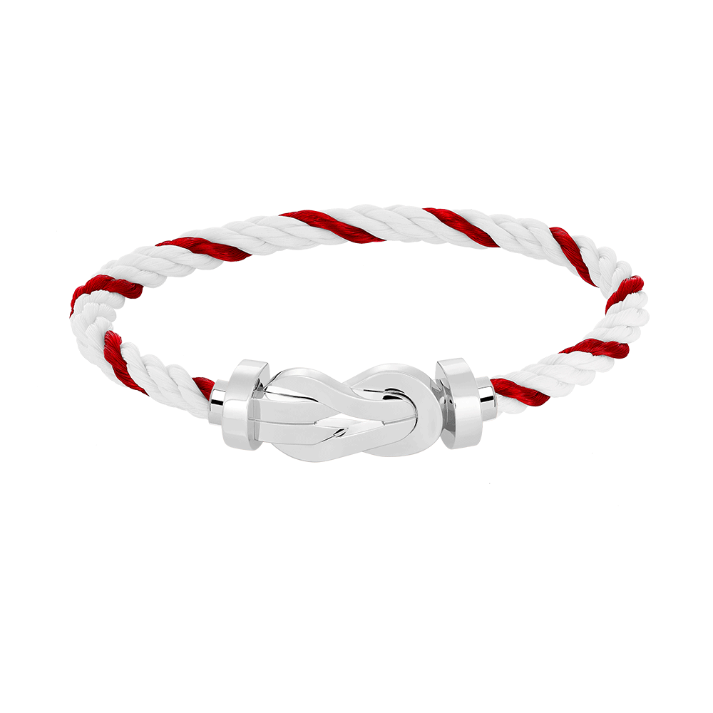 Mystic CHANCE LARGE 8 FIGURE BUCKLE NO DIAMOND BRACELET SILVER