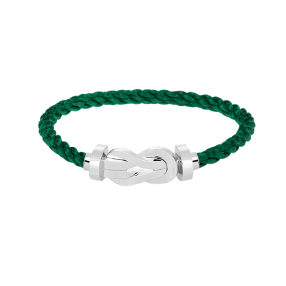 Mystic CHANCE LARGE 8 FIGURE BUCKLE NO DIAMOND BRACELET SILVER
