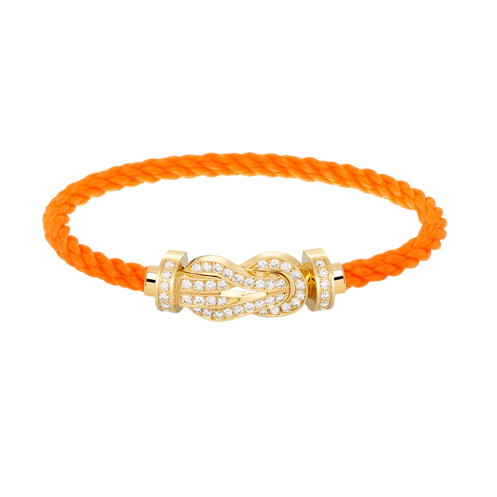 Mystic CHANCE LARGE 8 FIGURE BUCKLE FULLDIAMOND BRACELET GOLD
