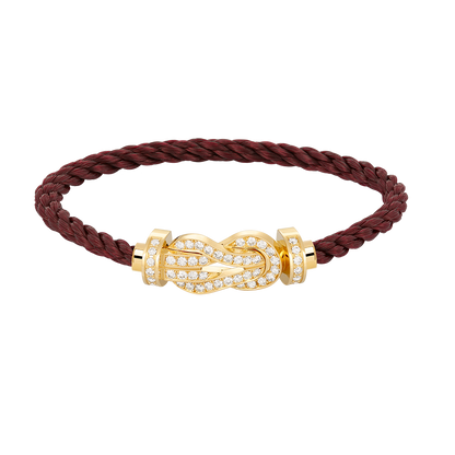 Mystic CHANCE LARGE 8 FIGURE BUCKLE FULLDIAMOND BRACELET GOLD