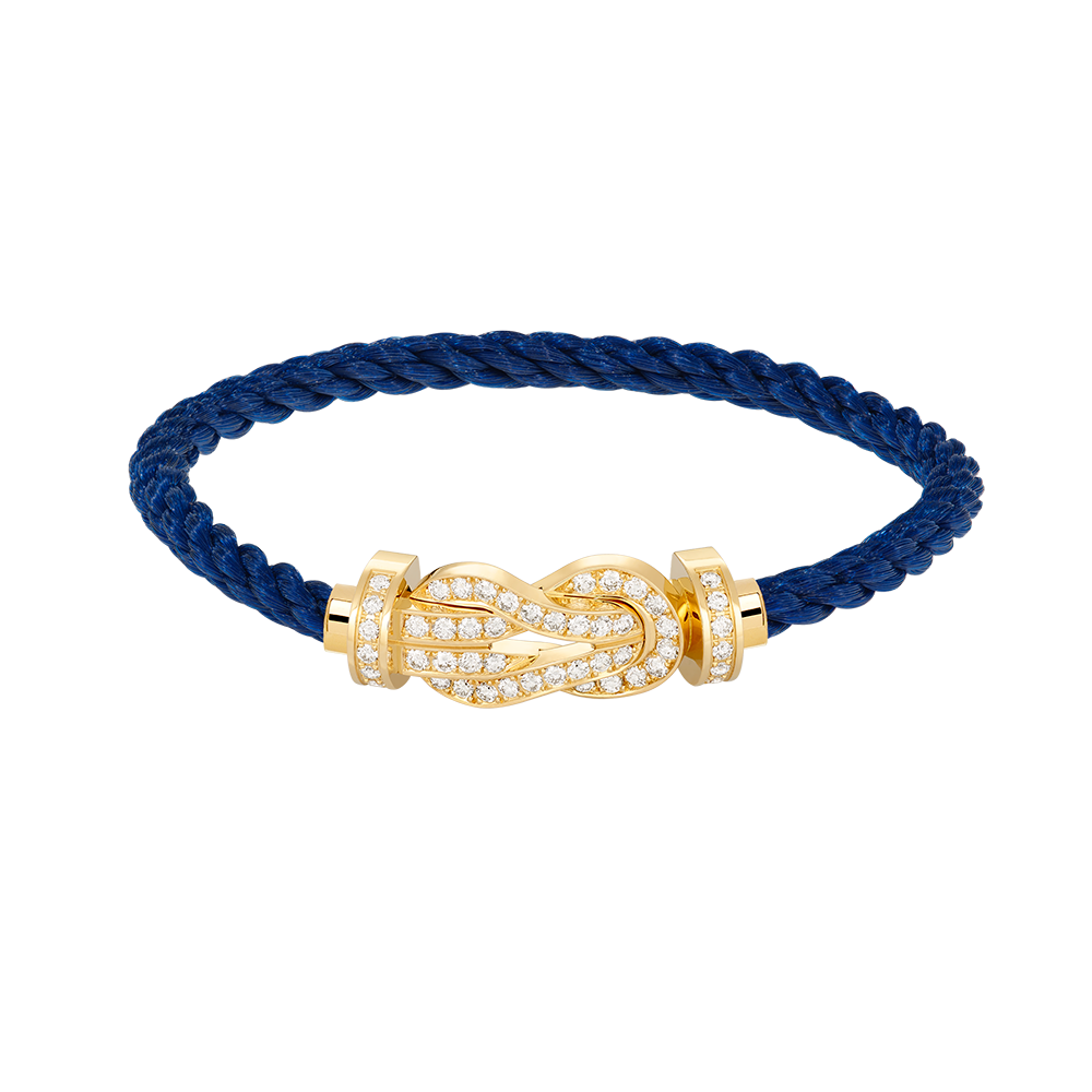 Mystic CHANCE LARGE 8 FIGURE BUCKLE FULLDIAMOND BRACELET GOLD