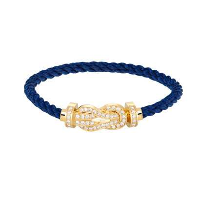 Mystic CHANCE LARGE 8 FIGURE BUCKLE FULLDIAMOND BRACELET GOLD