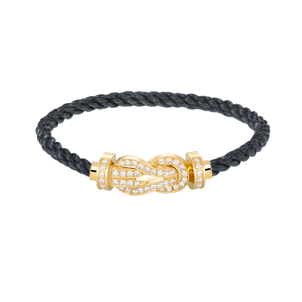 Mystic CHANCE LARGE 8 FIGURE BUCKLE FULLDIAMOND BRACELET GOLD