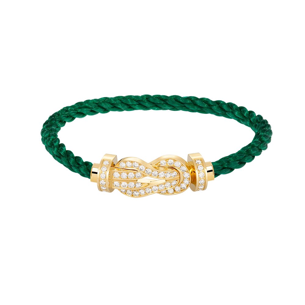 Mystic CHANCE LARGE 8 FIGURE BUCKLE FULLDIAMOND BRACELET GOLD