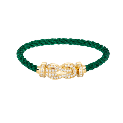 Mystic CHANCE LARGE 8 FIGURE BUCKLE FULLDIAMOND BRACELET GOLD