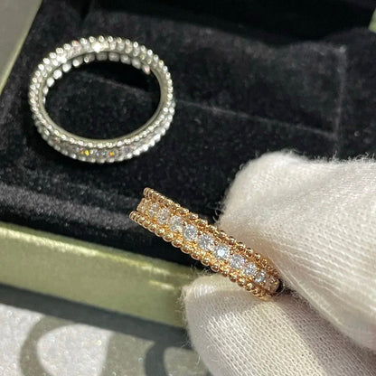 Mystic PERLEE DIAMOND ROSE GOLD RING
