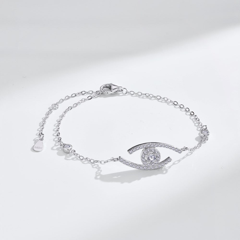 [Mystic]Lucky Eye Pave-Set Diamond Bracelet