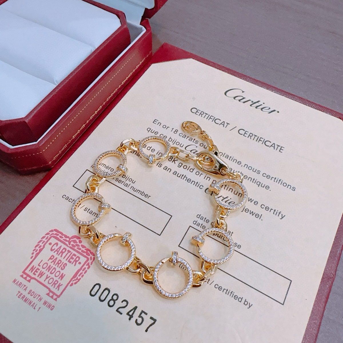 Mystic LOVE&JUSTE BRACELET DIAMONDS