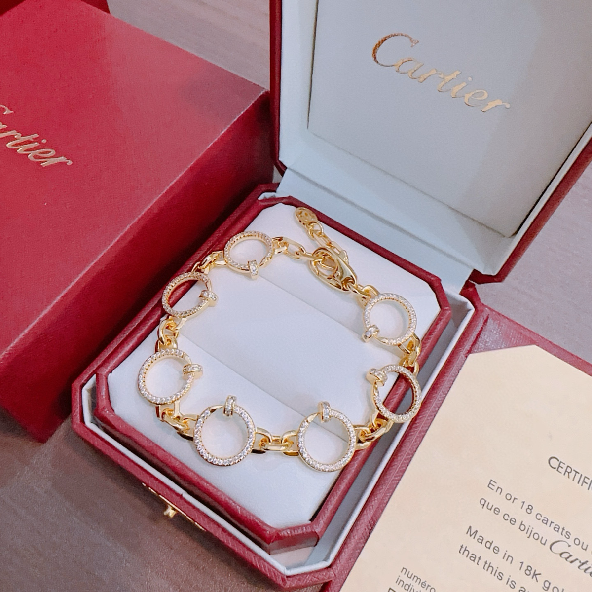 Mystic LOVE&JUSTE BRACELET DIAMONDS