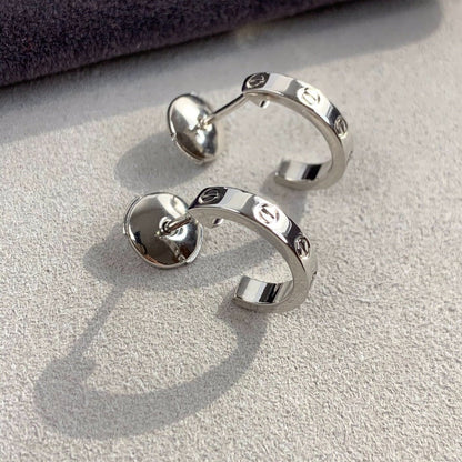 Mystic LOVE EARRINGS 2.65MM SILVER