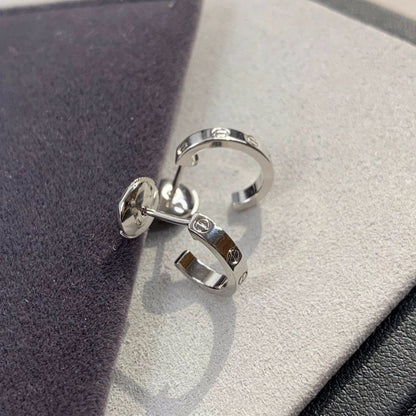 Mystic LOVE EARRINGS 2.65MM SILVER