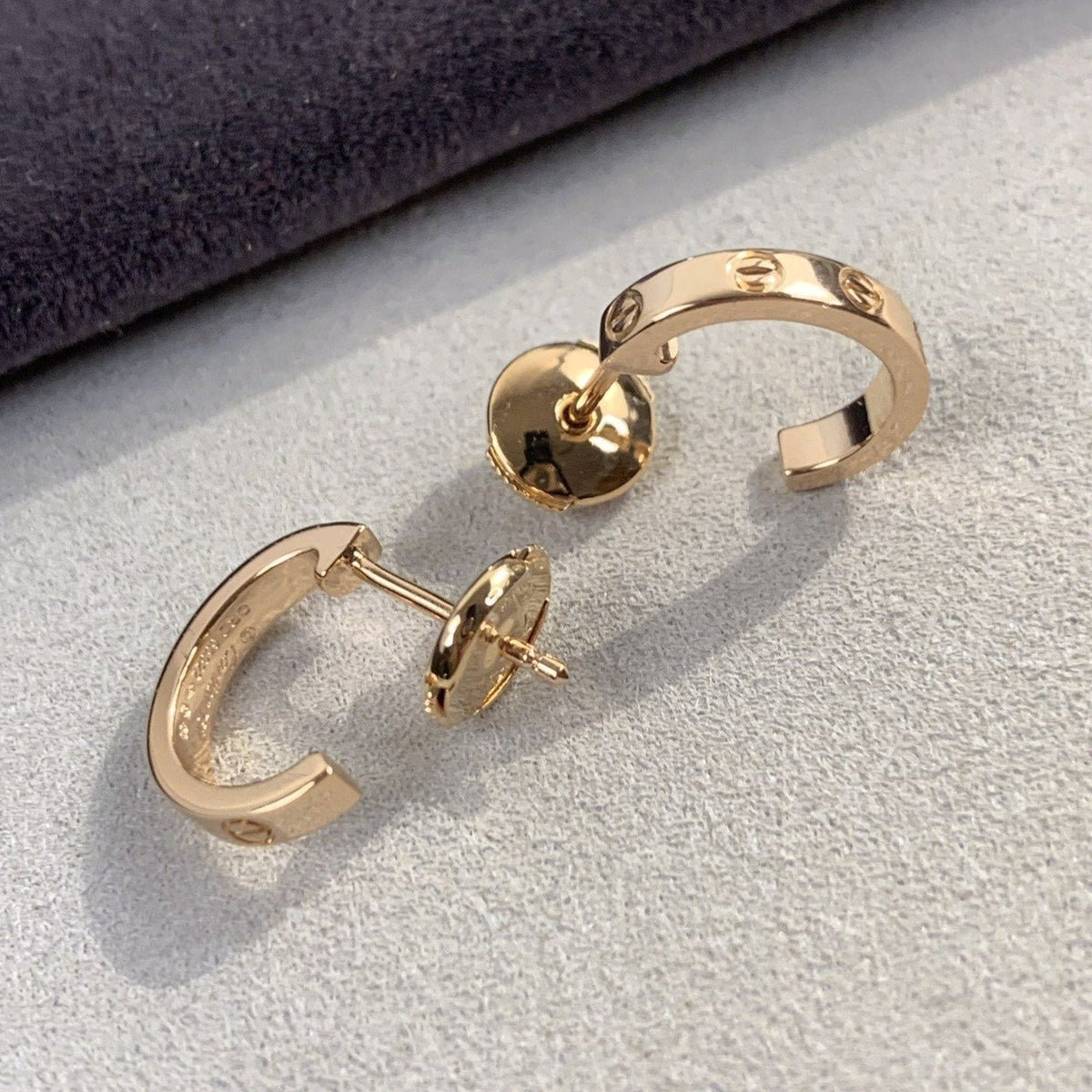 Mystic LOVE EARRINGS 2.65MM PINK GOLD