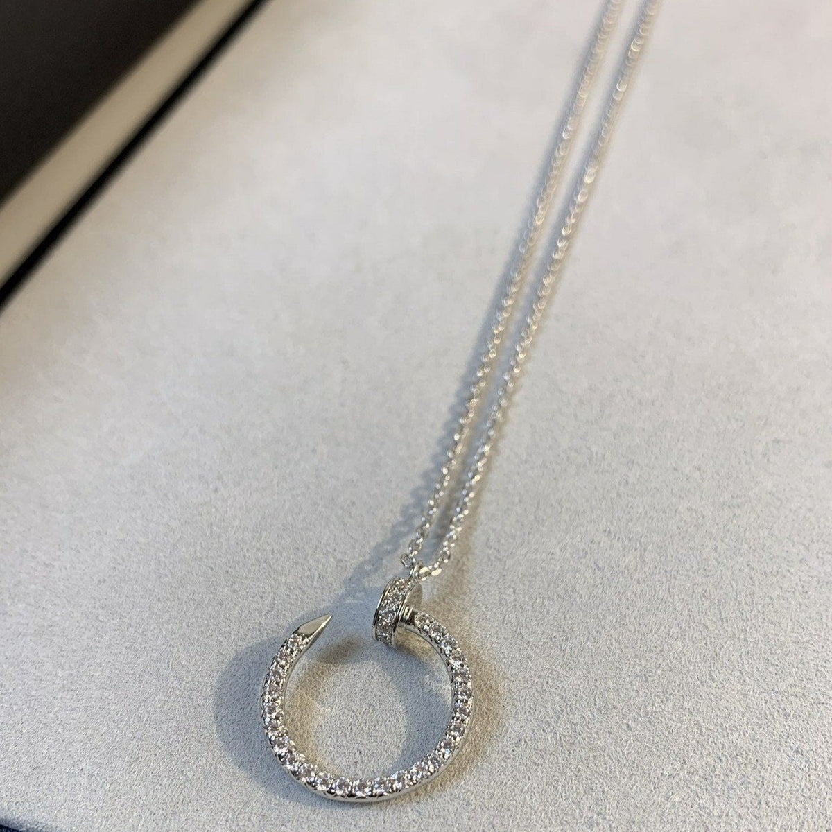 Mystic JUSTE NECKLACE SILVER DIAMONDS