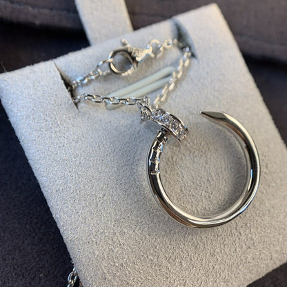 Mystic JUSTE NECKLACE SILVER DIAMONDS