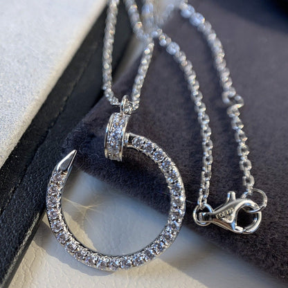 Mystic JUSTE NECKLACE SILVER DIAMONDS