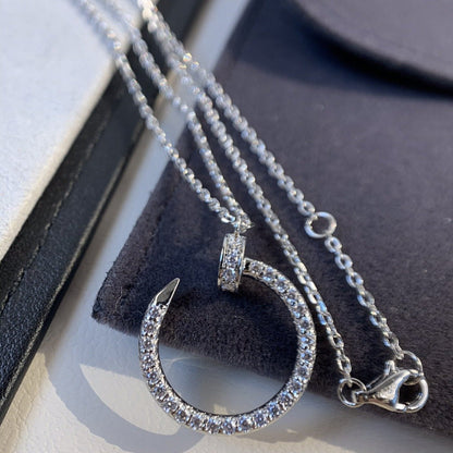 Mystic JUSTE NECKLACE SILVER DIAMONDS