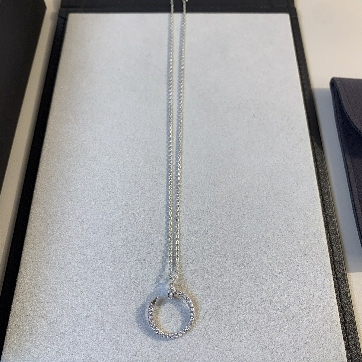 Mystic JUSTE NECKLACE SILVER DIAMONDS