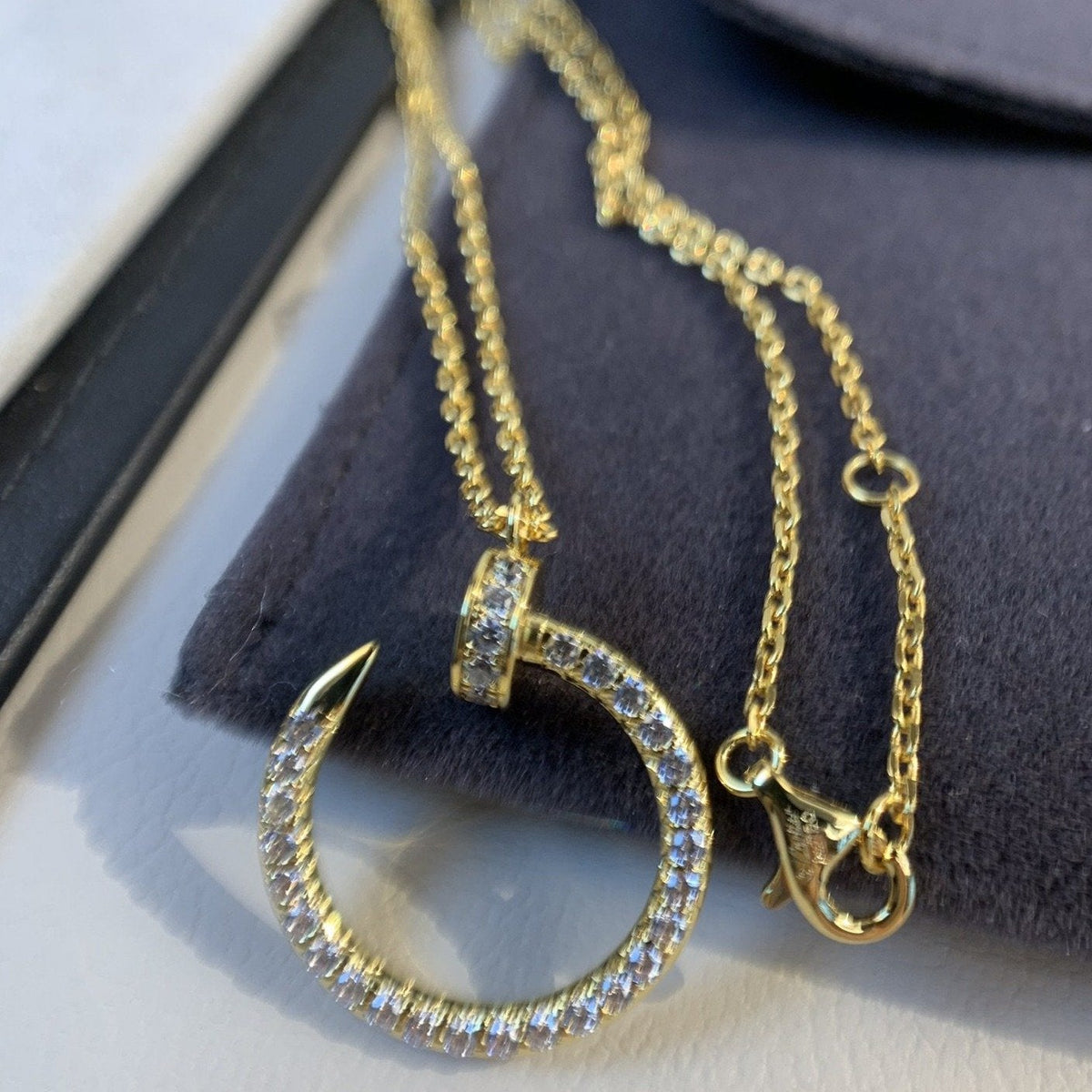 Mystic JUSTE NECKLACE GOLD DIAMONDS