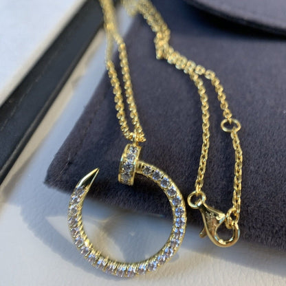 Mystic JUSTE NECKLACE GOLD DIAMONDS