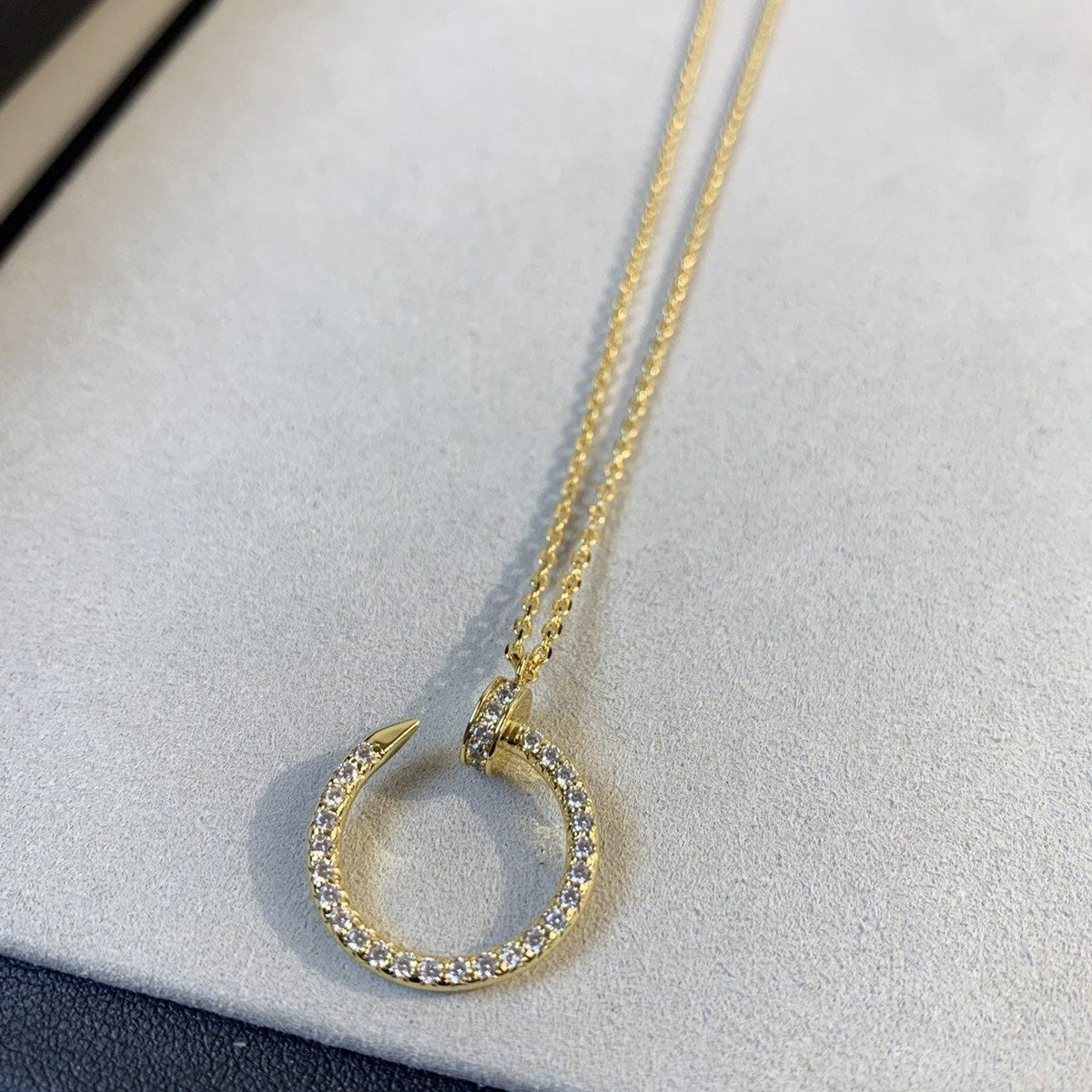 Mystic JUSTE NECKLACE GOLD DIAMONDS