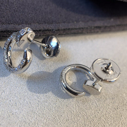 Mystic JUSTE EARRINGS SILVER DIAMONDS