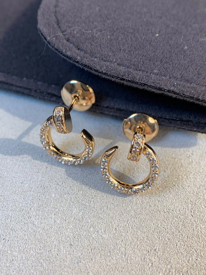 Mystic JUSTE EARRINGS GOLD DIAMONDS