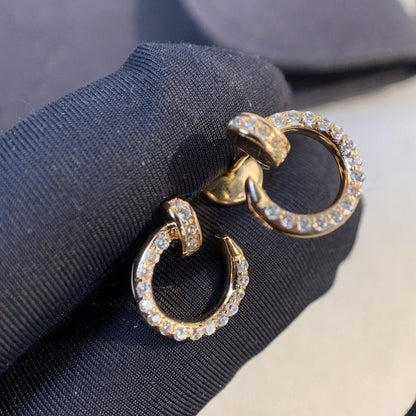 Mystic JUSTE EARRINGS GOLD DIAMONDS