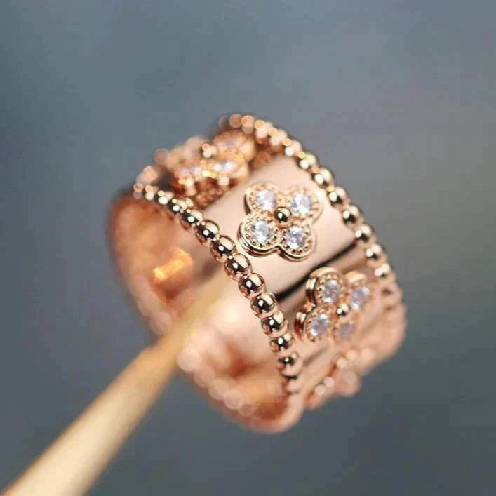 Mystic CLOVER KALEIDOSCOPE RING 10MM